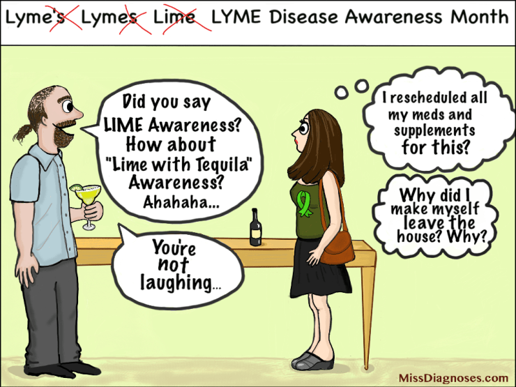 Drunk guy asks about Lime Disease