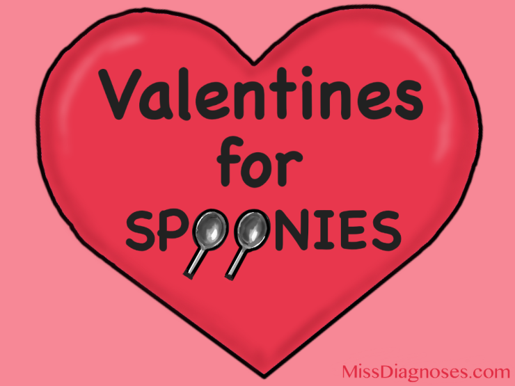 Valentines for Spoonies heart