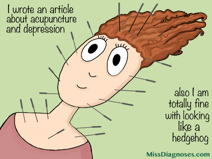 Header for acupuncture article