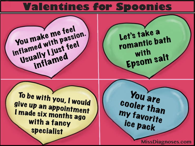 Valentines for spoonies part two