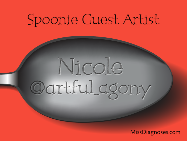 Artful agony spoon